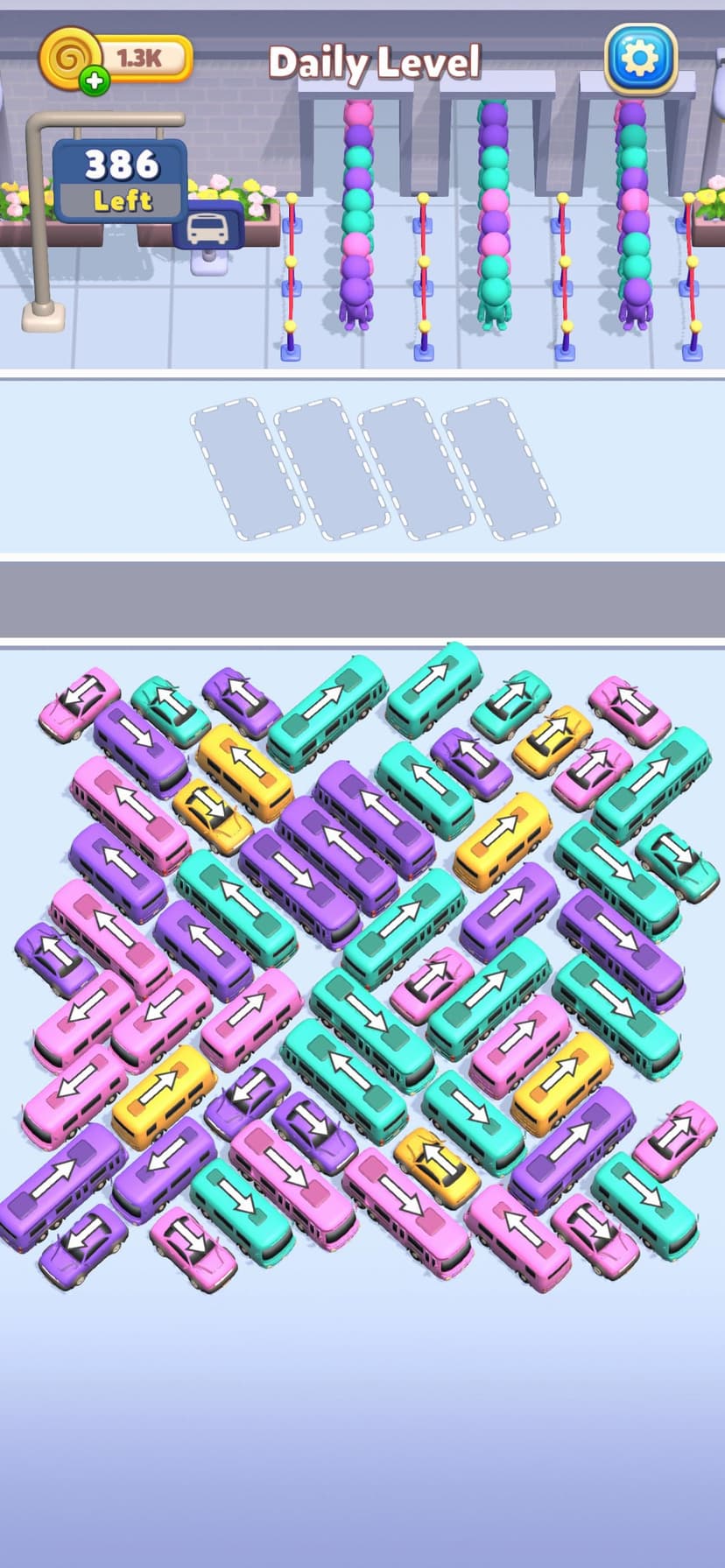 Bus Mania - Car Parking Jam screenshot 1 - screenshot