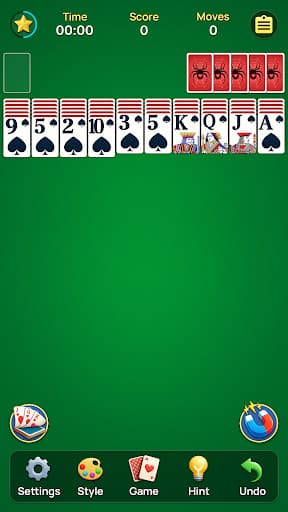 Spider Solitaire screenshot 1 - screenshot