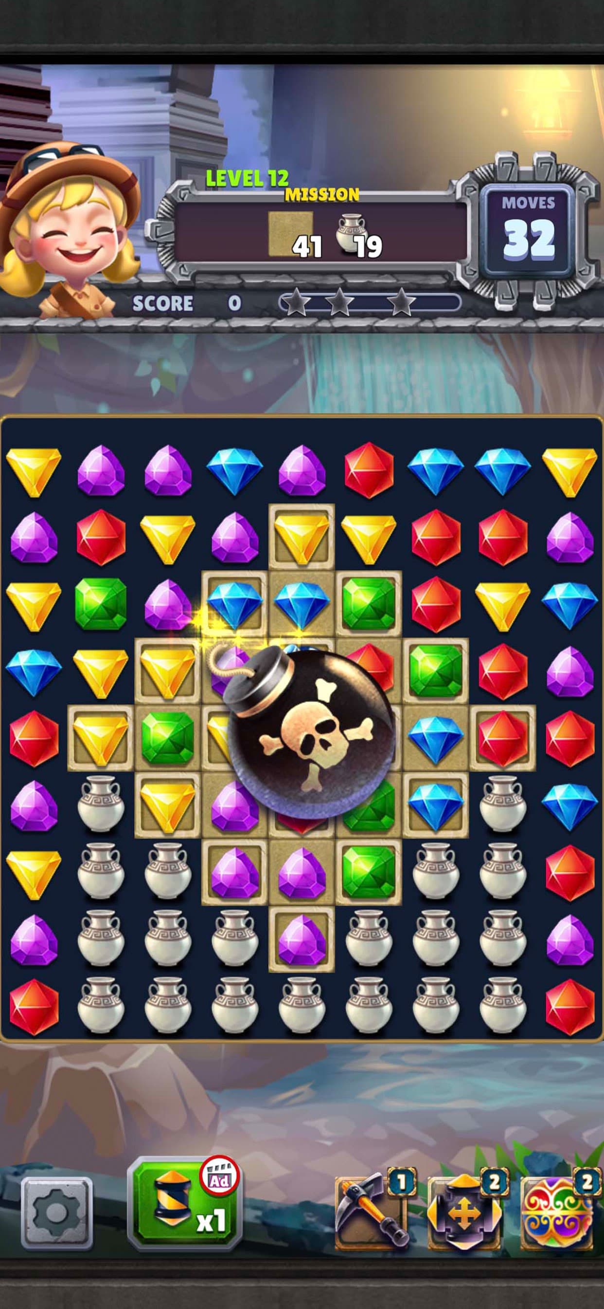 Jewel Hunter Lost Temple screenshot 6 - screenshot