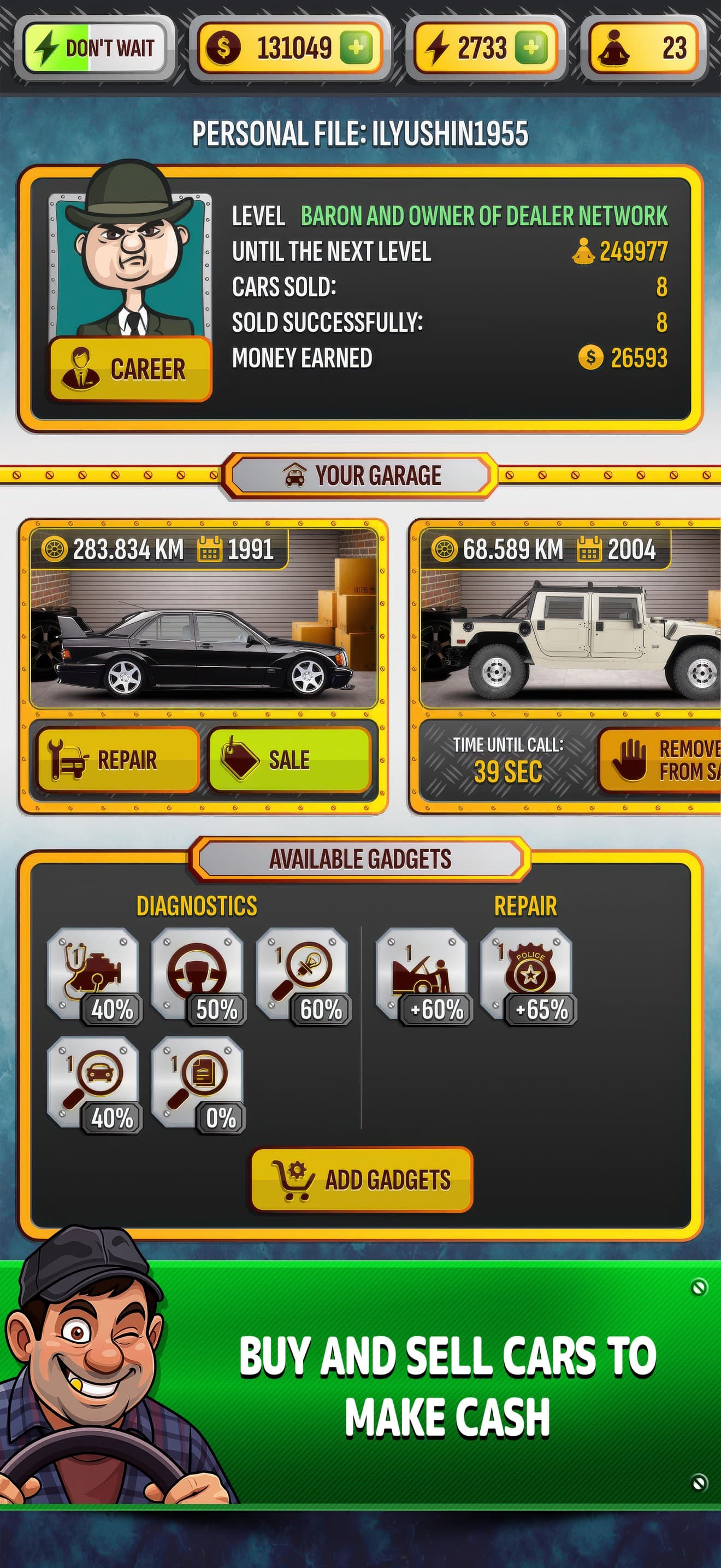 Cars Dealer Simulator screenshot 5 - screenshot
