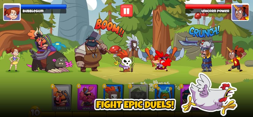 What The Hen: Enter Dragons! screenshot 1 - screenshot