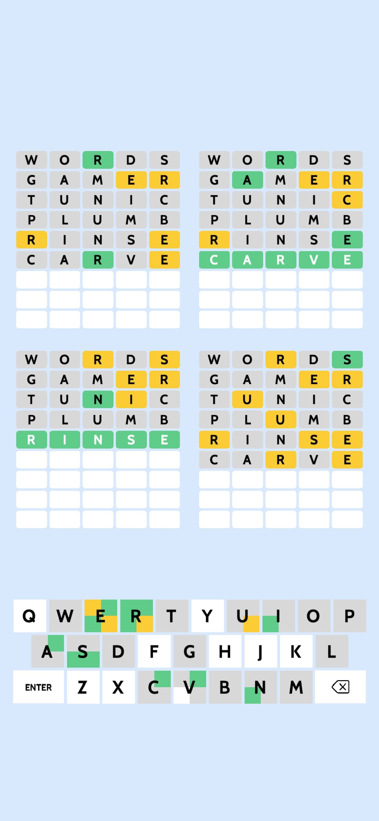 Quad Word screenshot 2 - screenshot