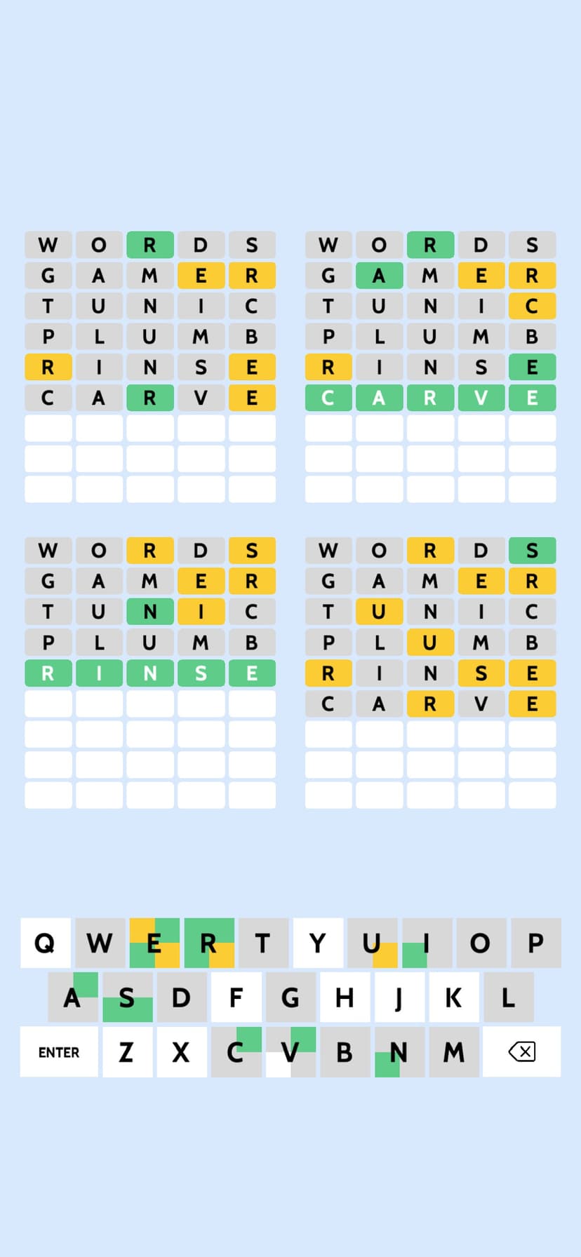 Quad Word screenshot 2 - screenshot