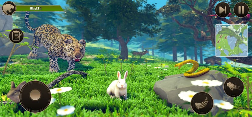 Wild Leopard Family Life Sim screenshot 6 - screenshot