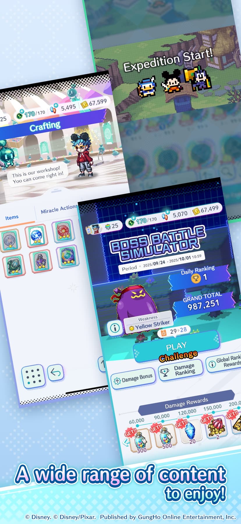 Disney Pixel RPG screenshot 3 - screenshot