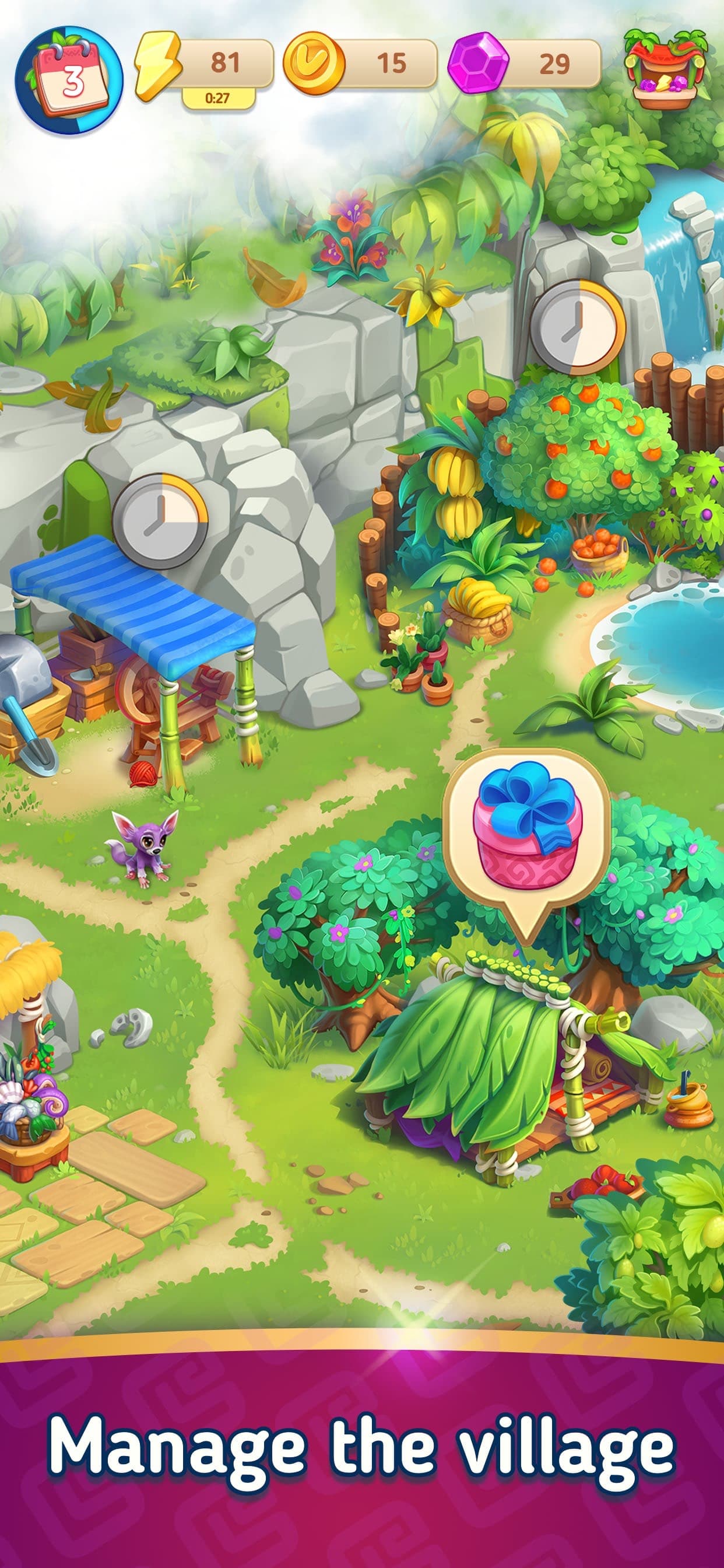 Merge Islanders: Tropical Town screenshot 4 - screenshot