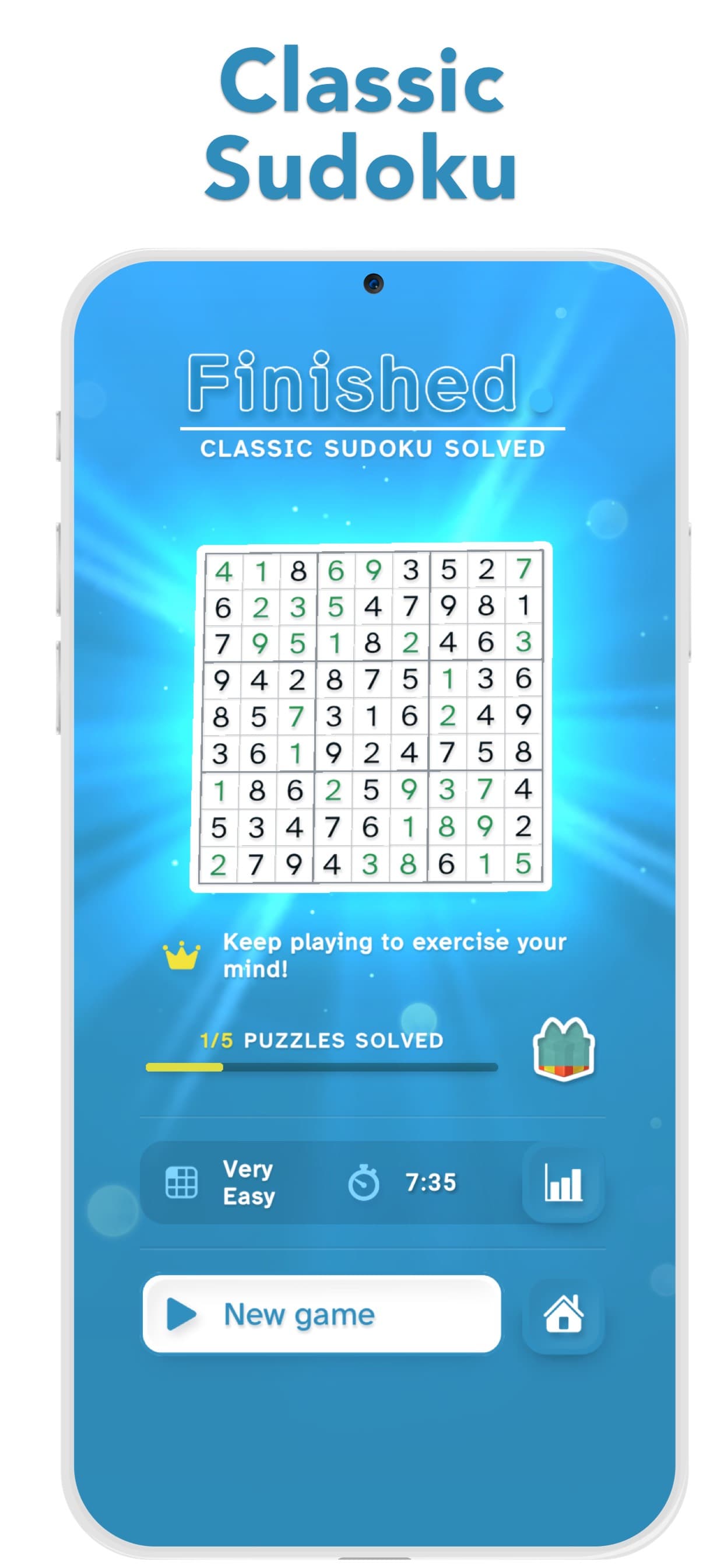 Sudoku Daily - Sudoku Puzzle screenshot 1 - screenshot