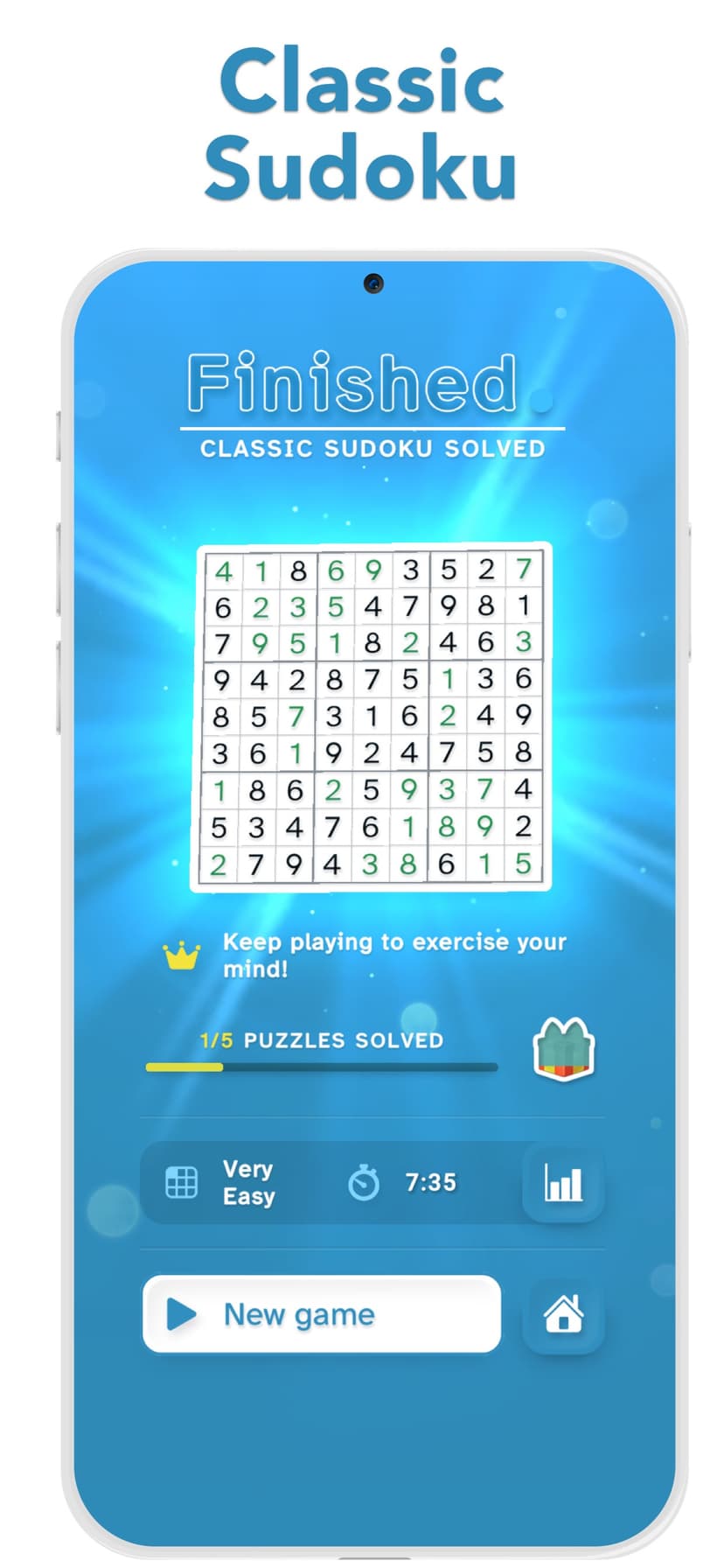 Sudoku Daily - Sudoku Puzzle screenshot 1 - screenshot
