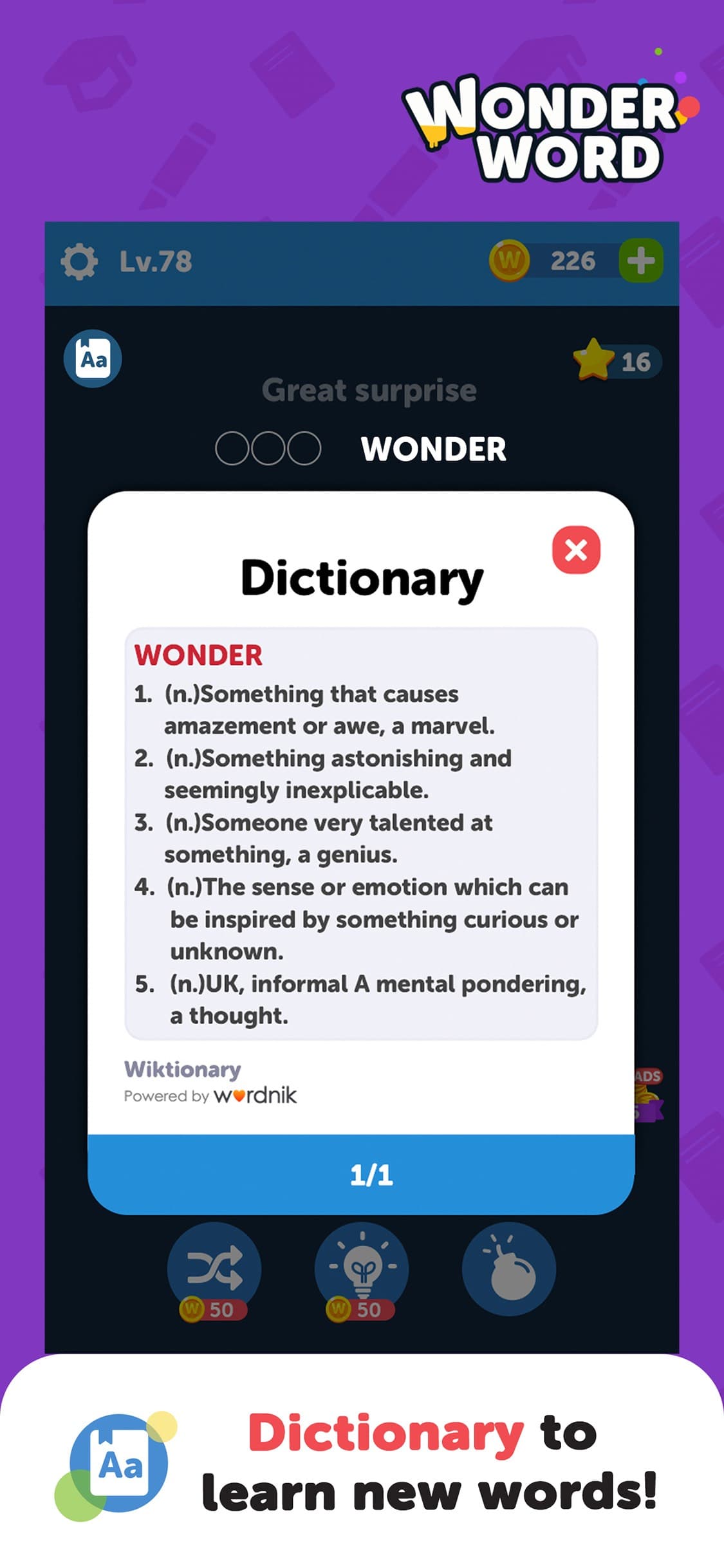 Wonder Word: Word Search Games screenshot 6 - screenshot