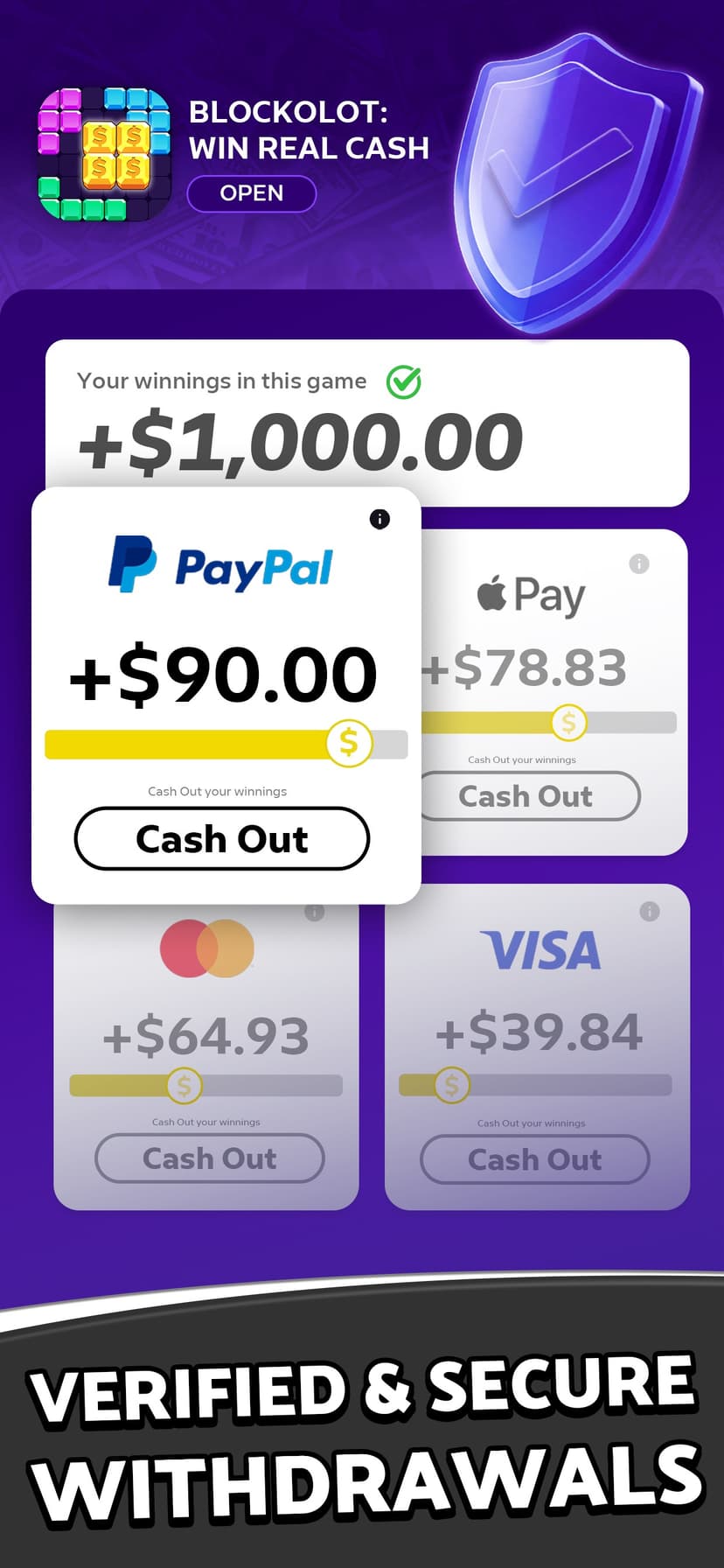 Blockolot:Win Real Cash screenshot 3 - screenshot