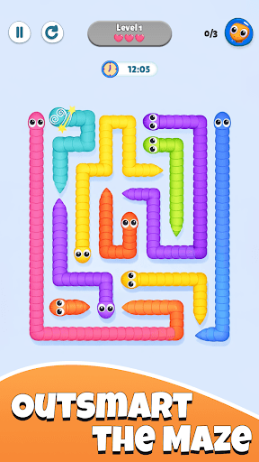 Snake Out: Escape Puzzle Game screenshot 13 - screenshot