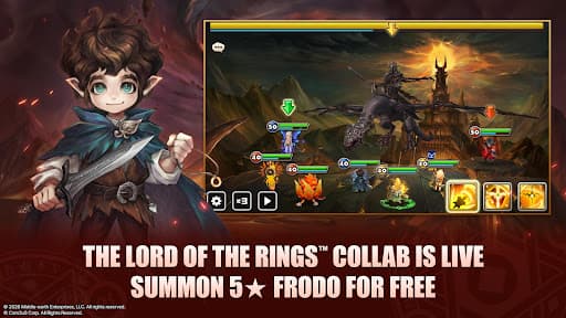 Summoners War X The LOTR screenshot 1 - screenshot