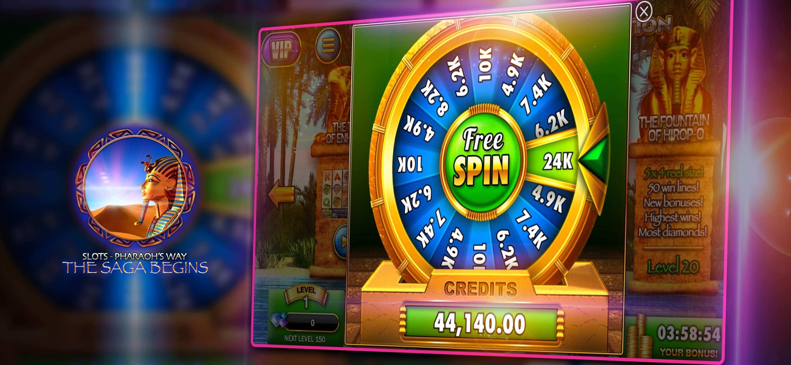 Slots Pharaoh's Way Casino App screenshot 8 - screenshot