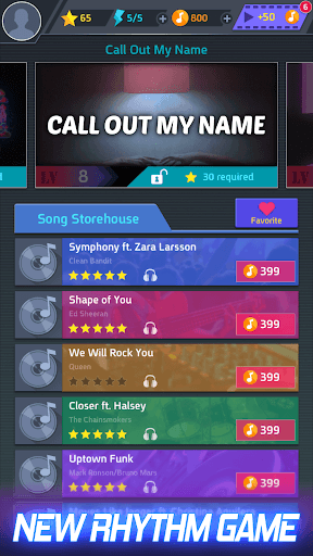Tap Tap Music-Pop Songs screenshot 1 - screenshot