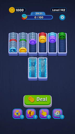 Stack N Pop: Coin Sort Puzzle screenshot 4 - screenshot