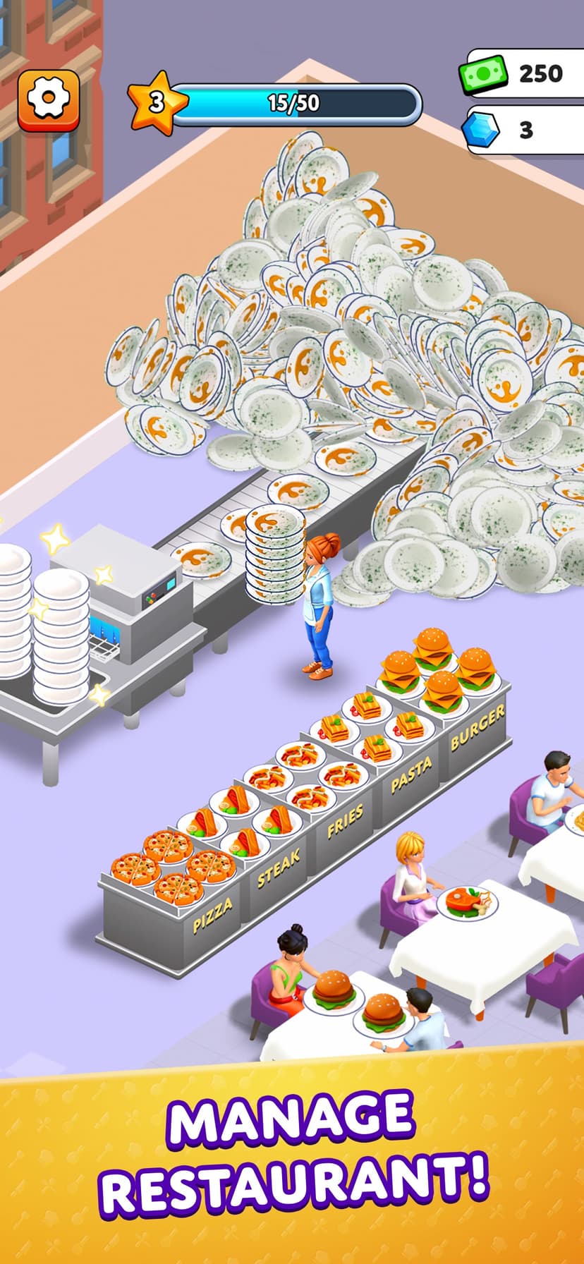 Suzy's Food Restaurant Game screenshot 1 - screenshot