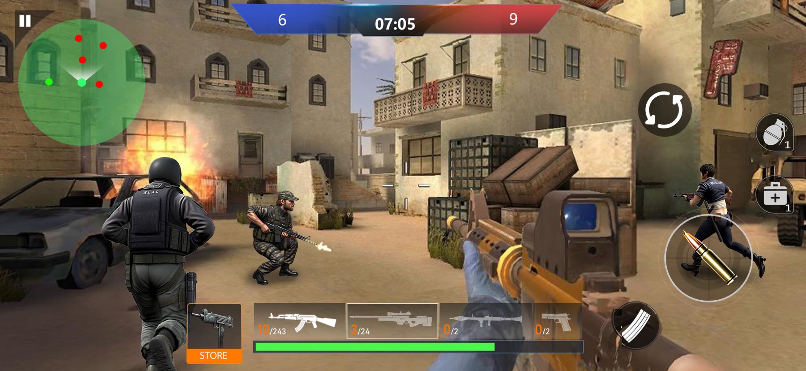 FPS Counter : PVP Shooter screenshot 1 - screenshot