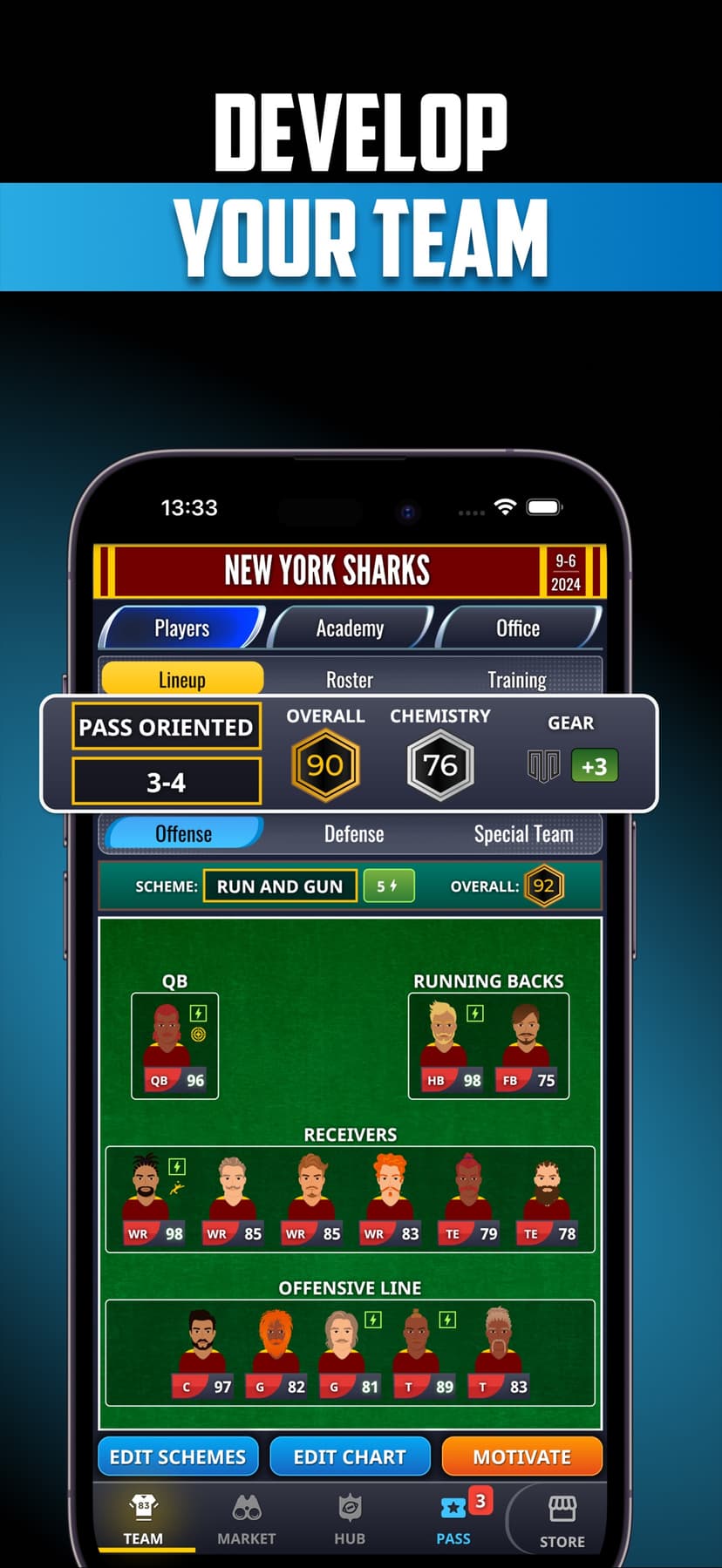 Ultimate Pro Football GM screenshot 3 - screenshot