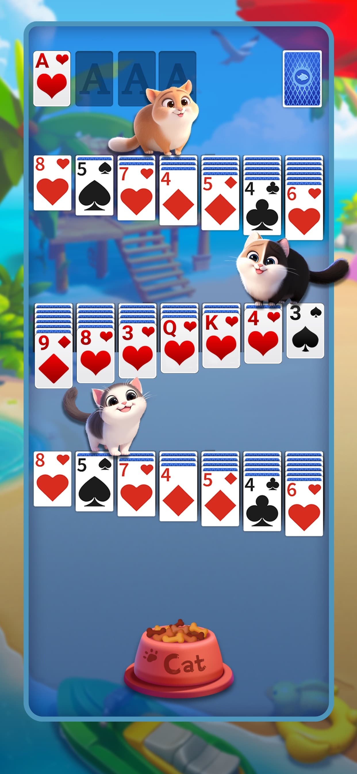 Solitaire Pets Town screenshot 4 - screenshot