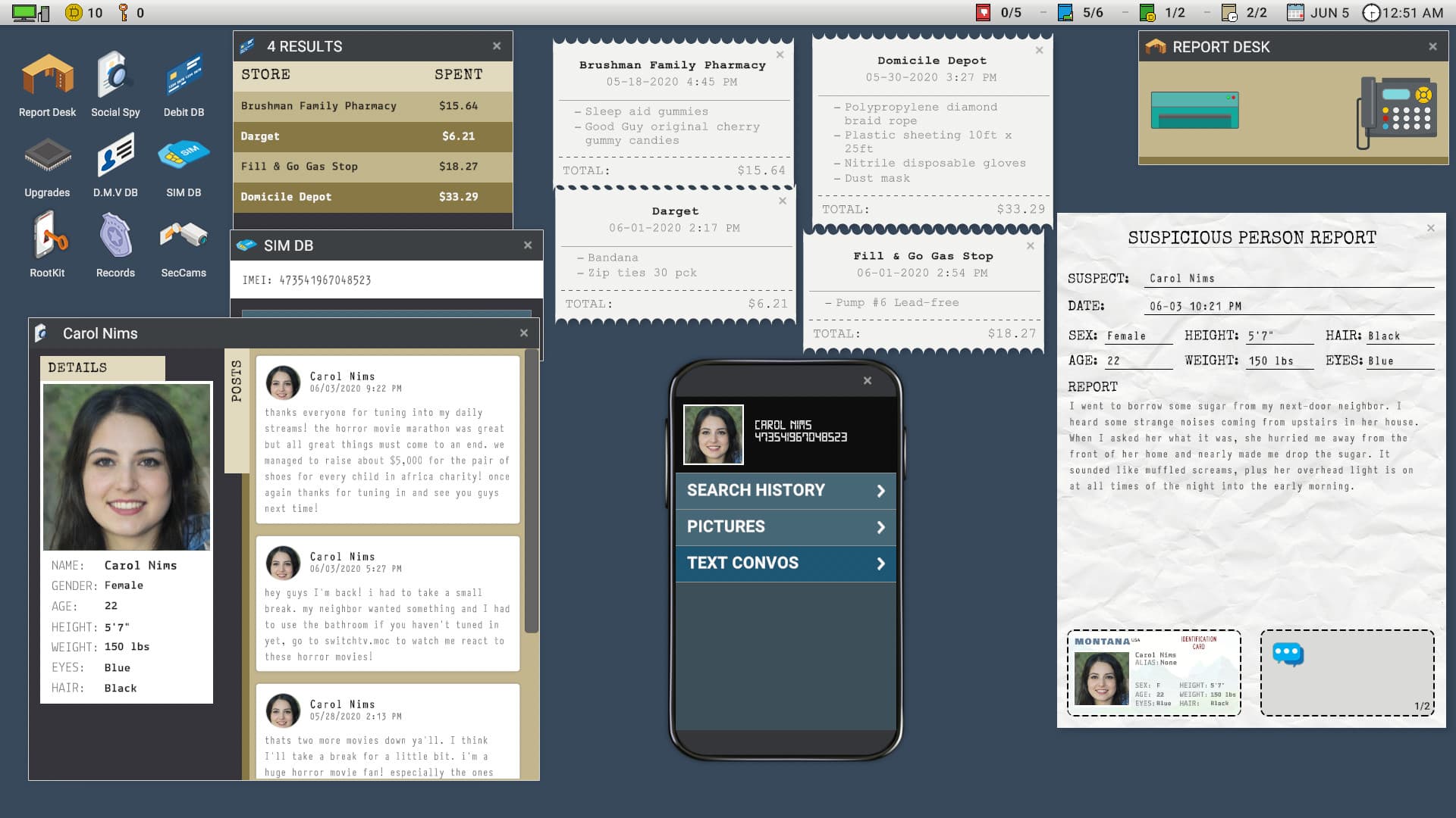 Null - screenshot