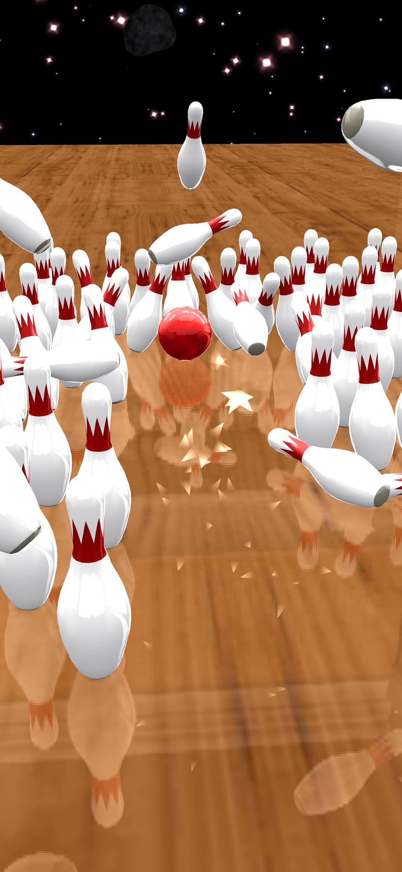 Galaxy Bowling HD screenshot 2 - screenshot