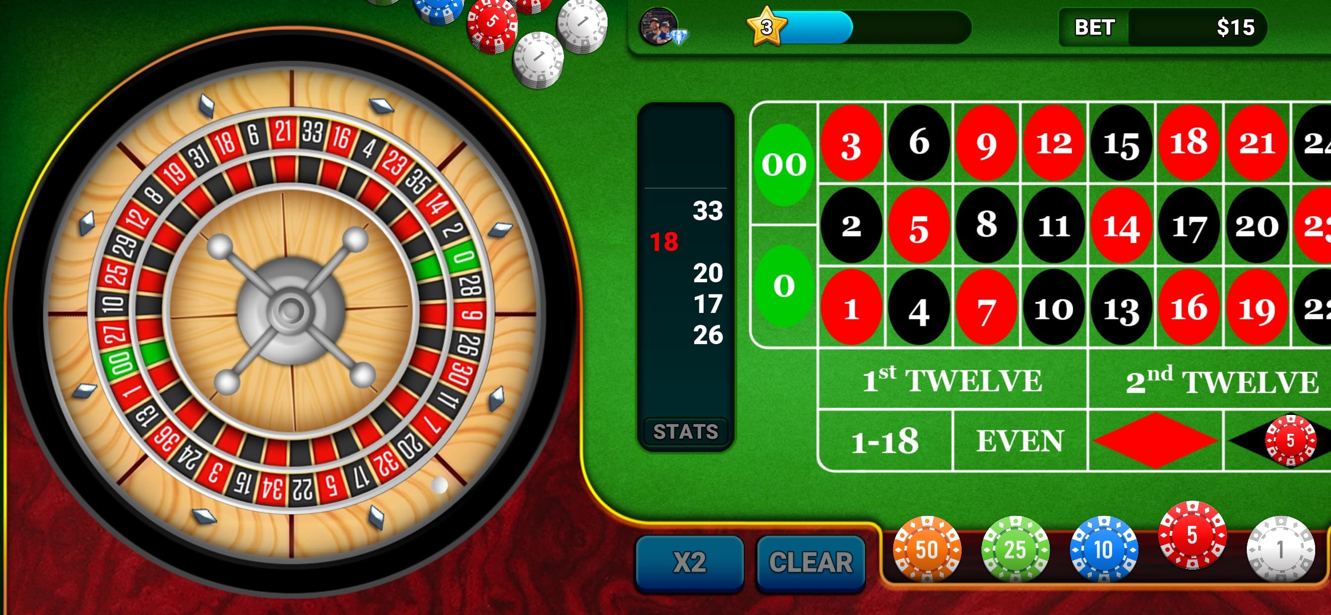 Roulette Casino - Vegas Wheel screenshot 2 - screenshot