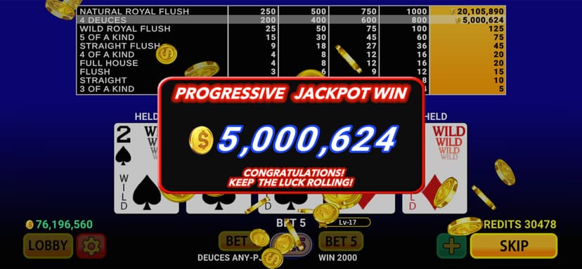 Jackpot Video Poker Casino screenshot 3 - screenshot