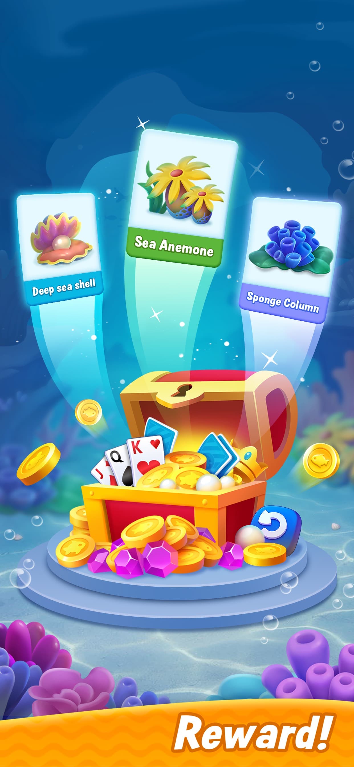 Solitaire - Fishland screenshot 4 - screenshot