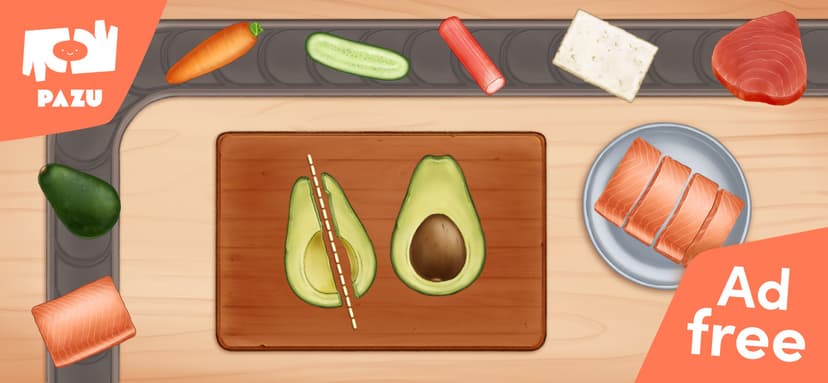 Sushi Maker Kids Cooking Games screenshot 1 - screenshot