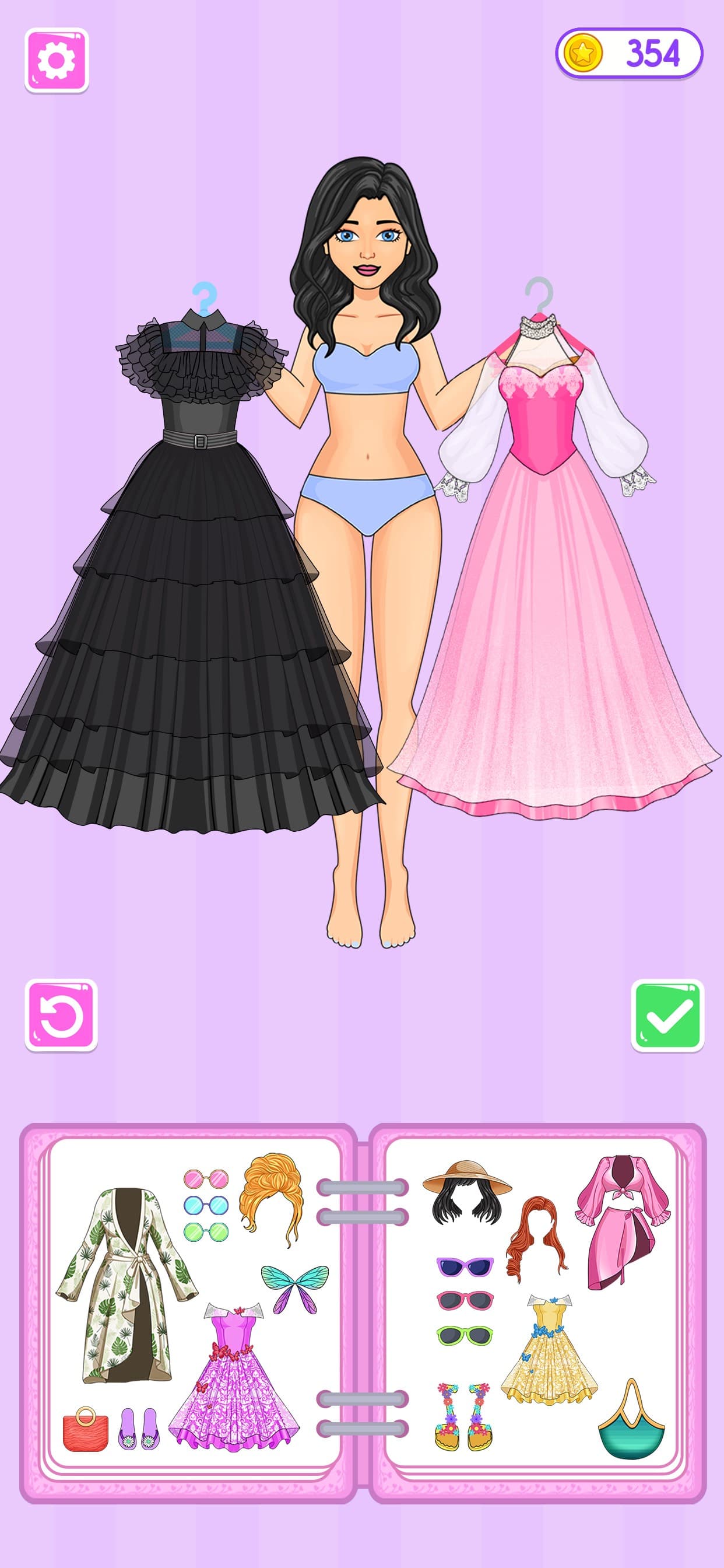 Paper Doll: Doll Dress Up Game screenshot 2 - screenshot