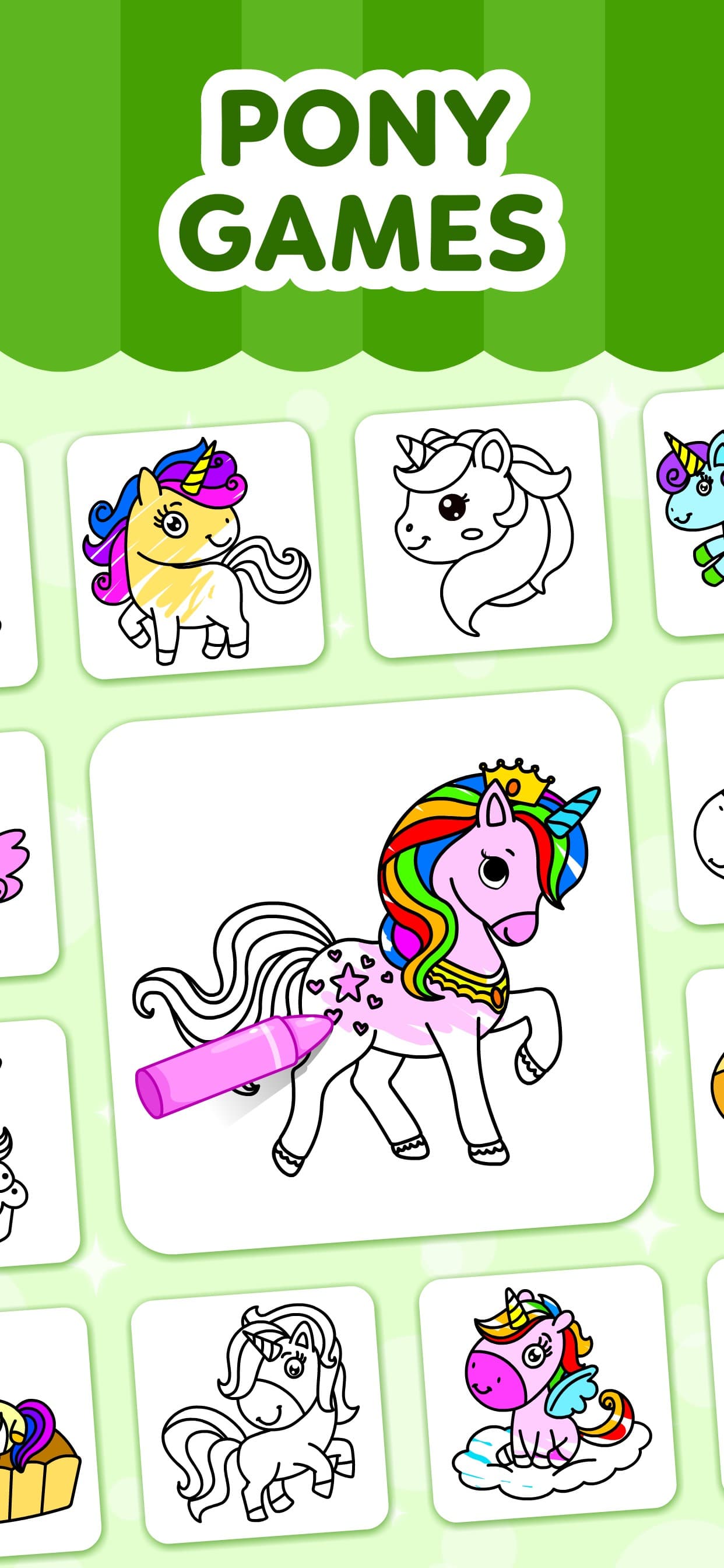 My Unicorn Coloring Club Games screenshot 7 - screenshot