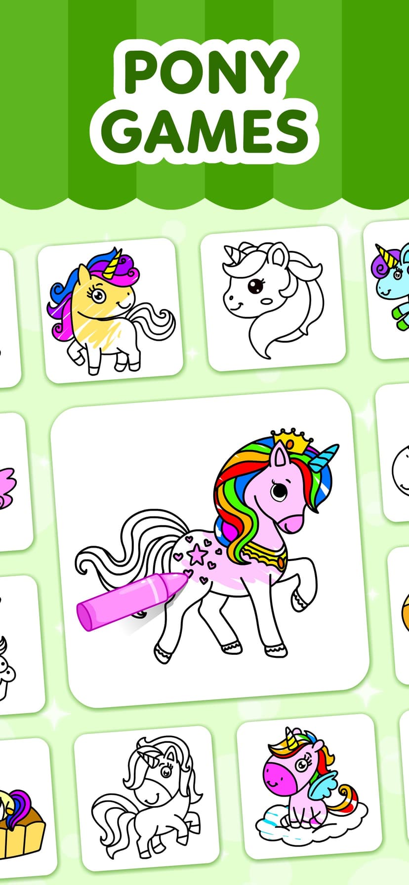 My Unicorn Coloring Club Games screenshot 7 - screenshot