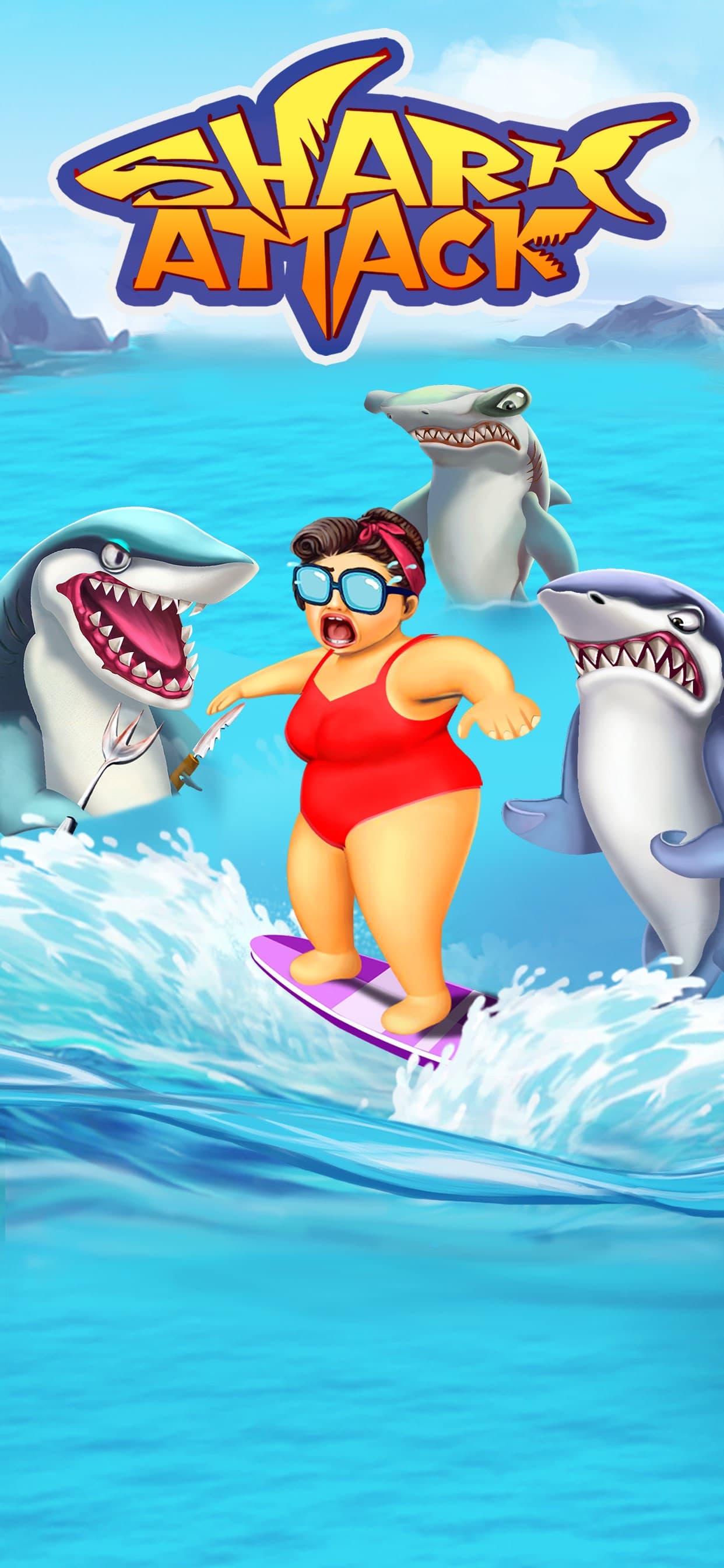 Shark Attack -Simulator games screenshot 1 - screenshot