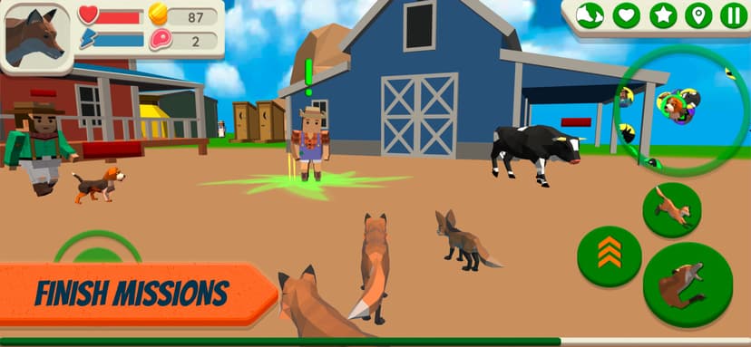 Fox Family - Animal Simulator screenshot 3 - screenshot