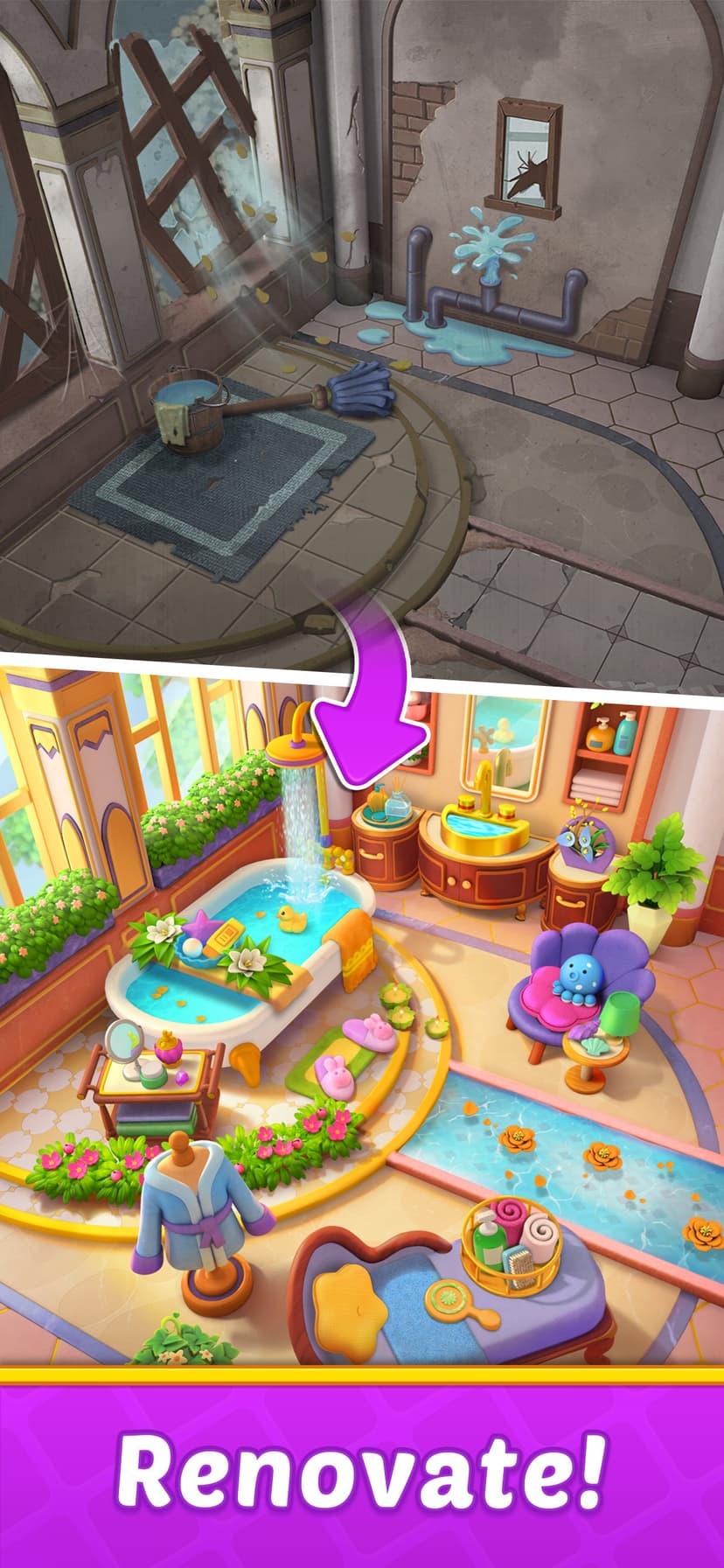 Fruit Diary 2: Match 3 Offline screenshot 1 - screenshot