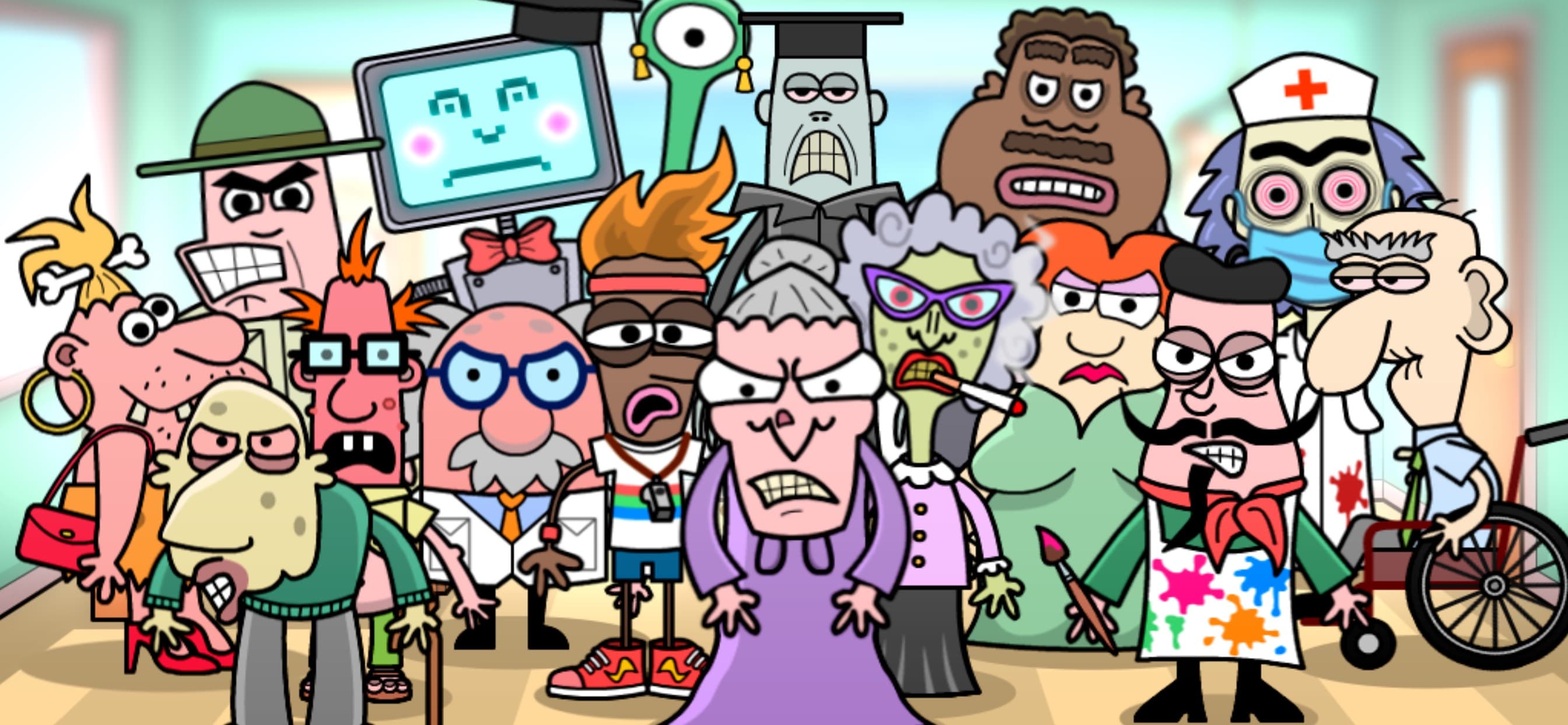 Bash the Teacher! School Prank screenshot 1 - screenshot