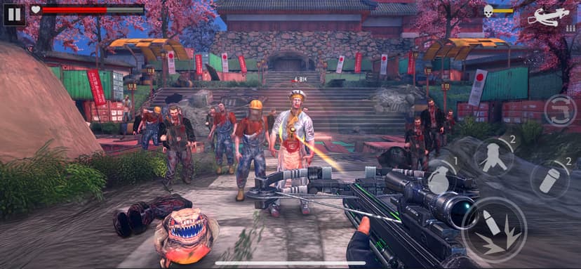 Fire Apocalypse: Zombie Games screenshot 5 - screenshot