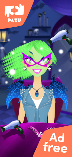 Girls Hair Salon Monsters screenshot 2 - screenshot