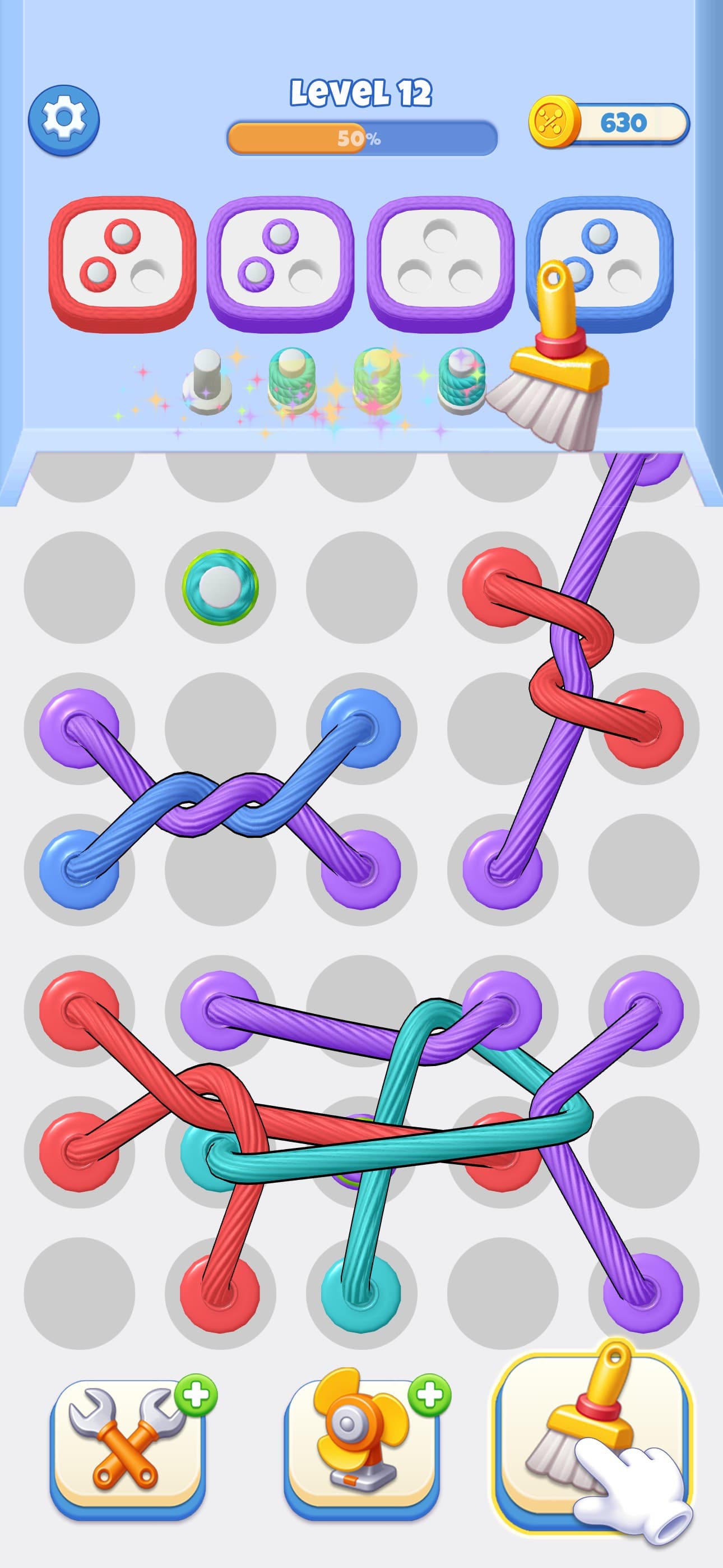 Tangle Craze - Ropes Order 3D screenshot 4 - screenshot