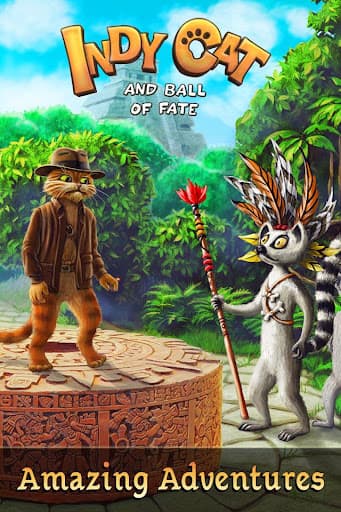Indy Cat: Match 3 Adventure screenshot 3 - screenshot