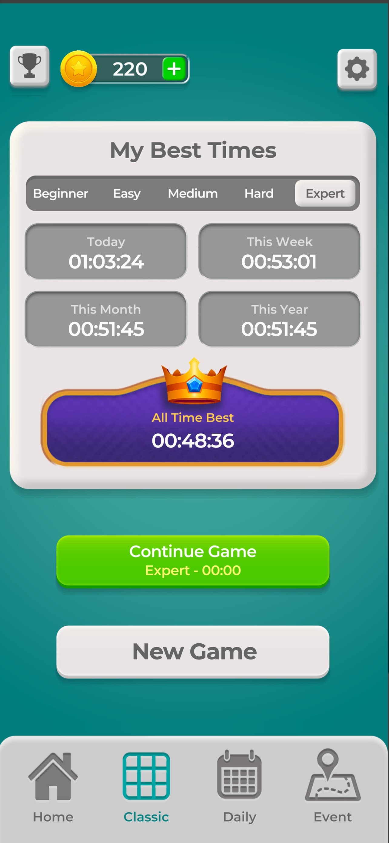 Minesweeper Classic Bomb Games screenshot 6 - screenshot