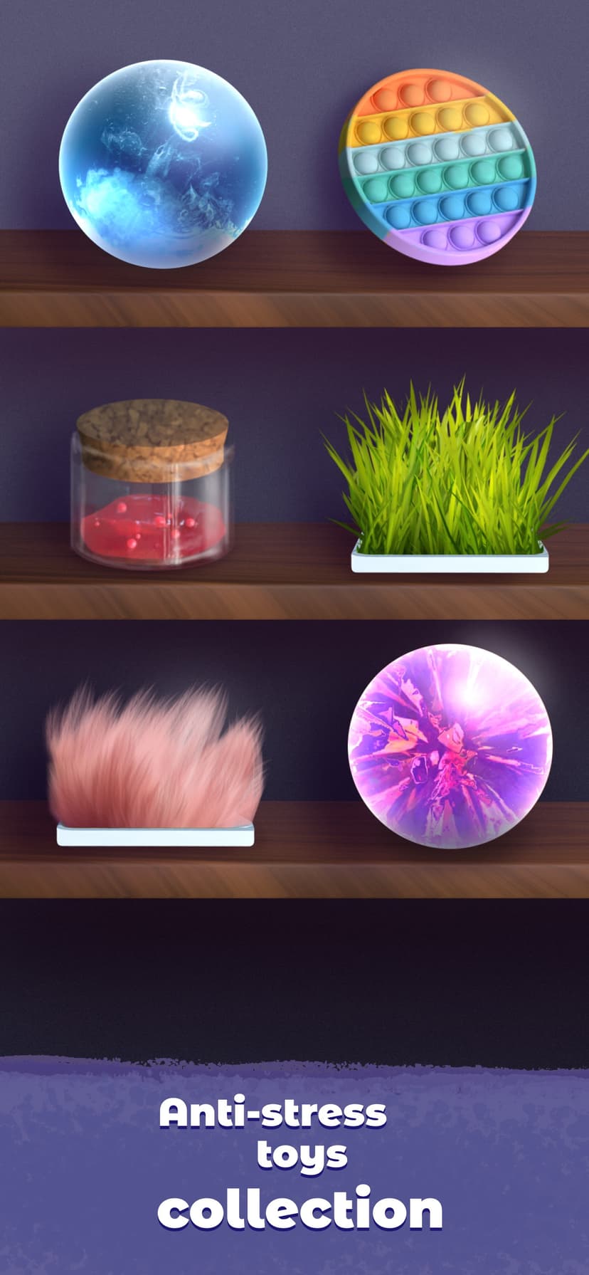 Anti stress ball: slime games screenshot 1 - screenshot