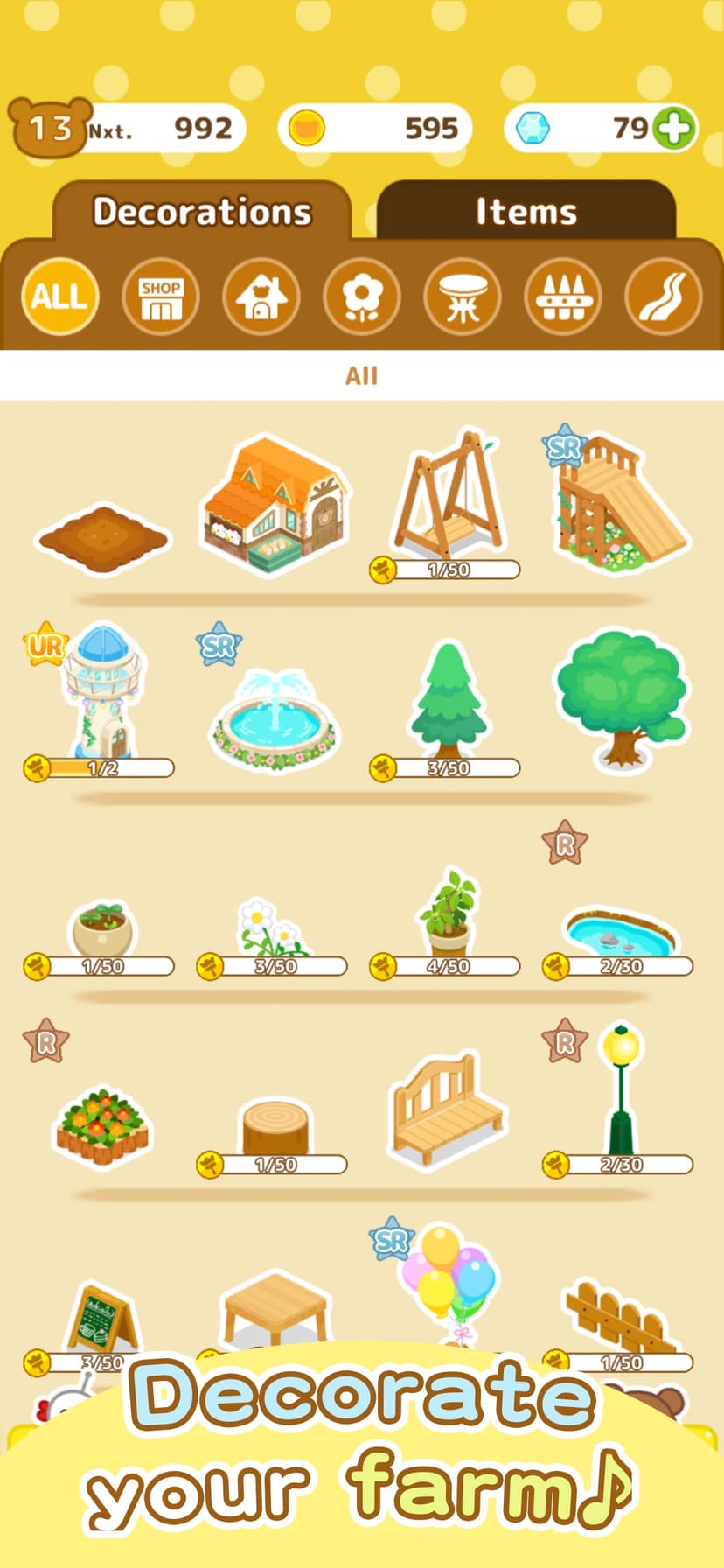 Rilakkuma Farm farming game screenshot 4 - screenshot