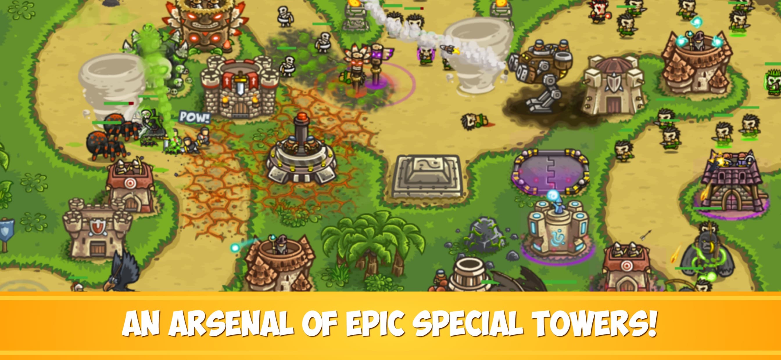 Kingdom Rush Frontiers TD screenshot 4 - screenshot