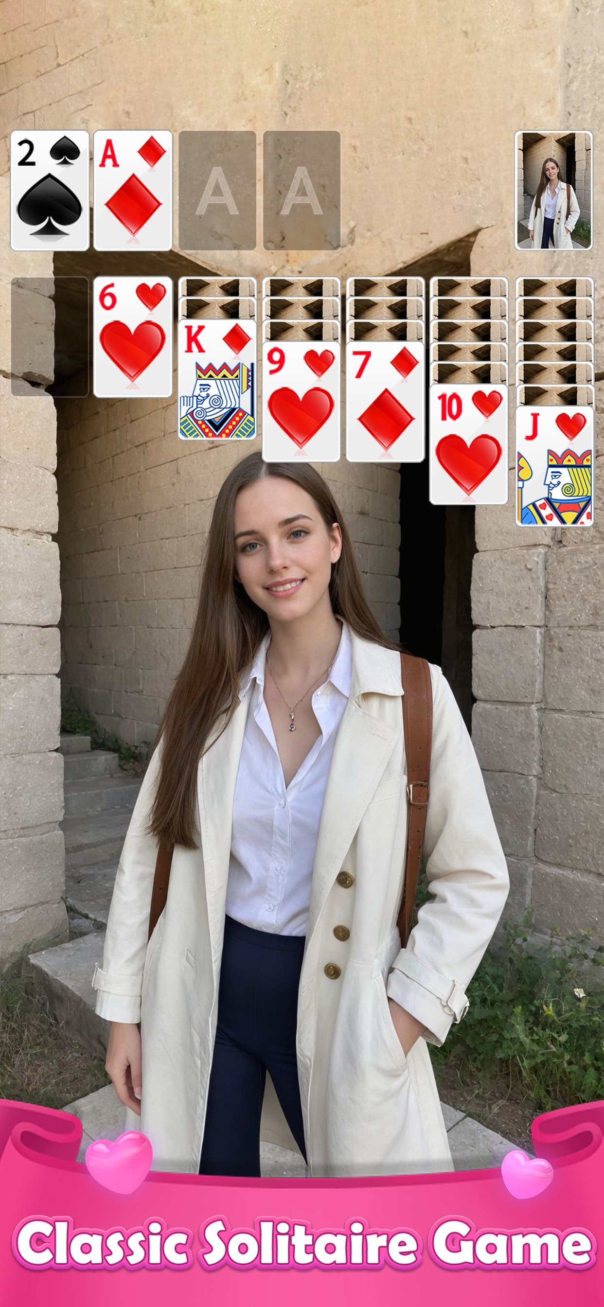 Solitaire Date-Girls Journey screenshot 2 - screenshot