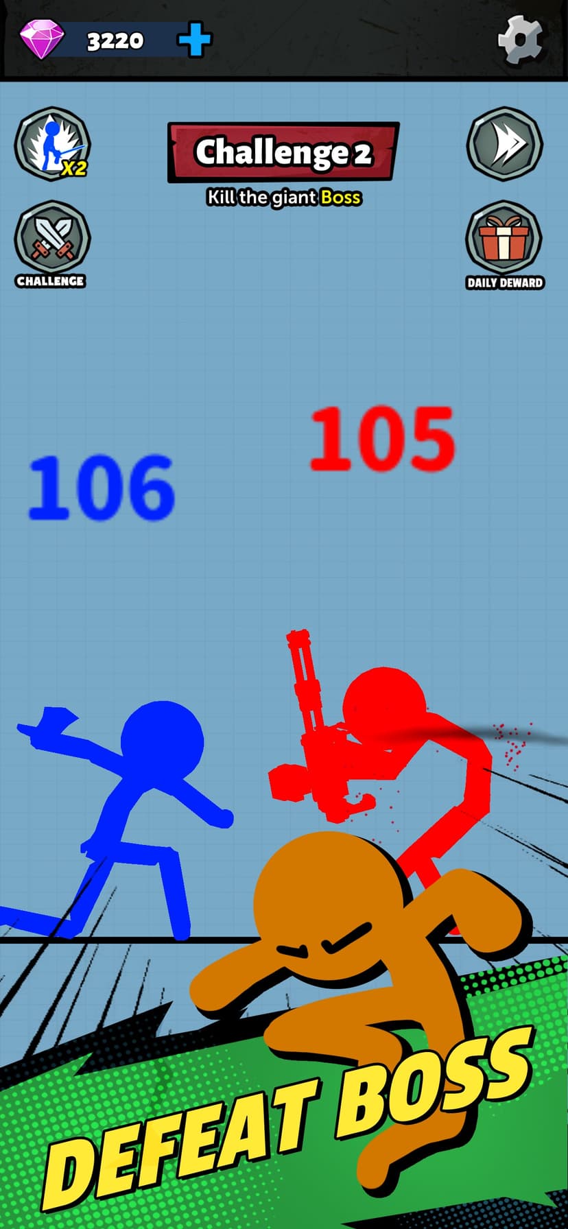 Tower Stickman Hero screenshot 4 - screenshot