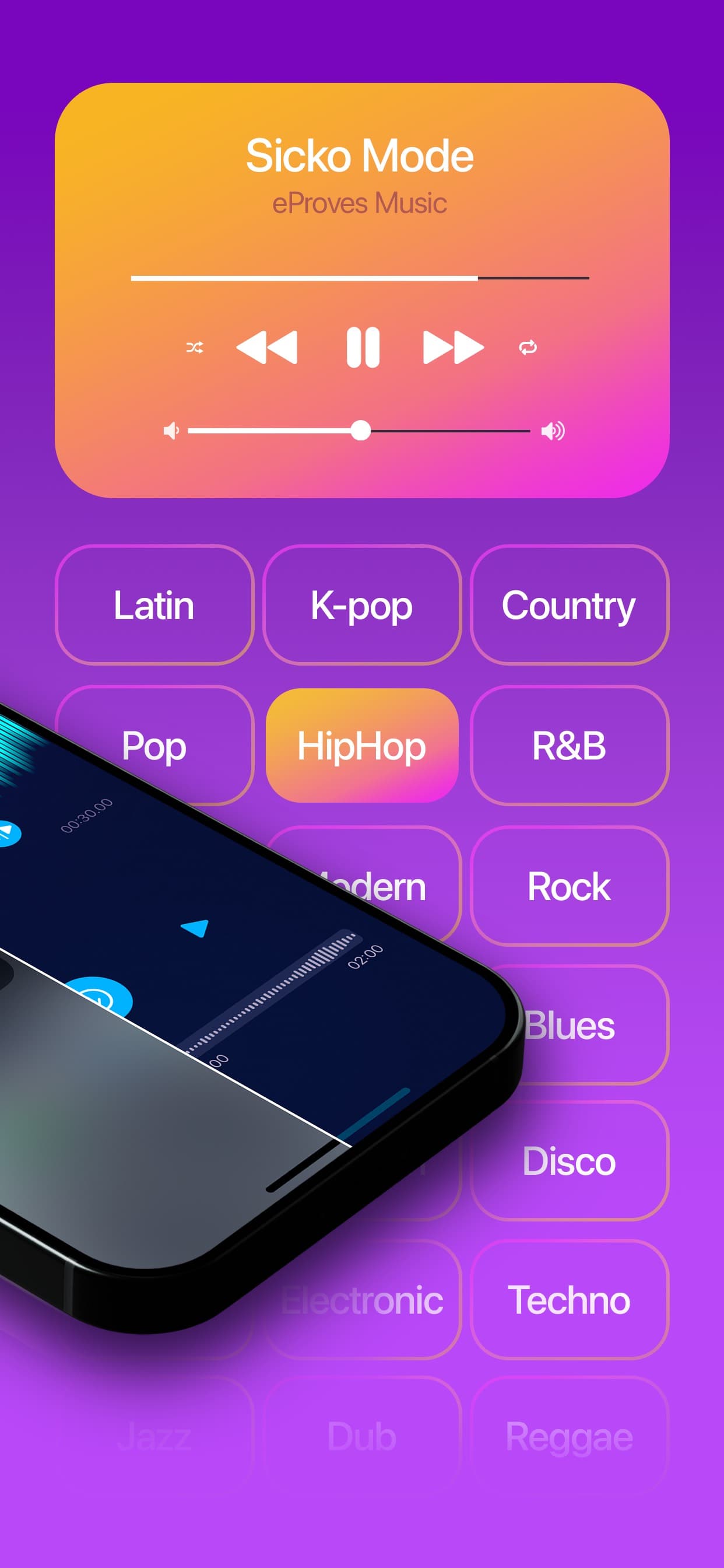 Ringtones for iphone: Ringtune screenshot 2 - screenshot