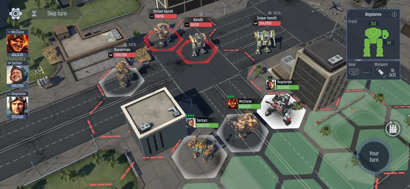 Concern: Mech Tactics screenshot 7 - screenshot