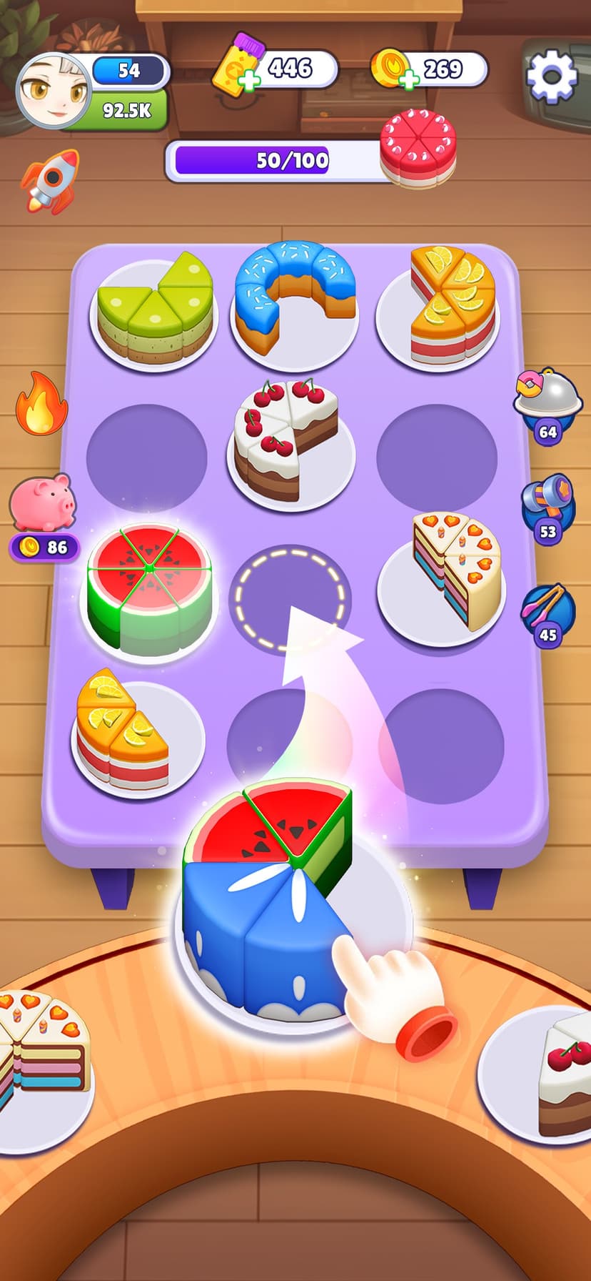 Cake Sort - Color Puzzle Game screenshot 1 - screenshot