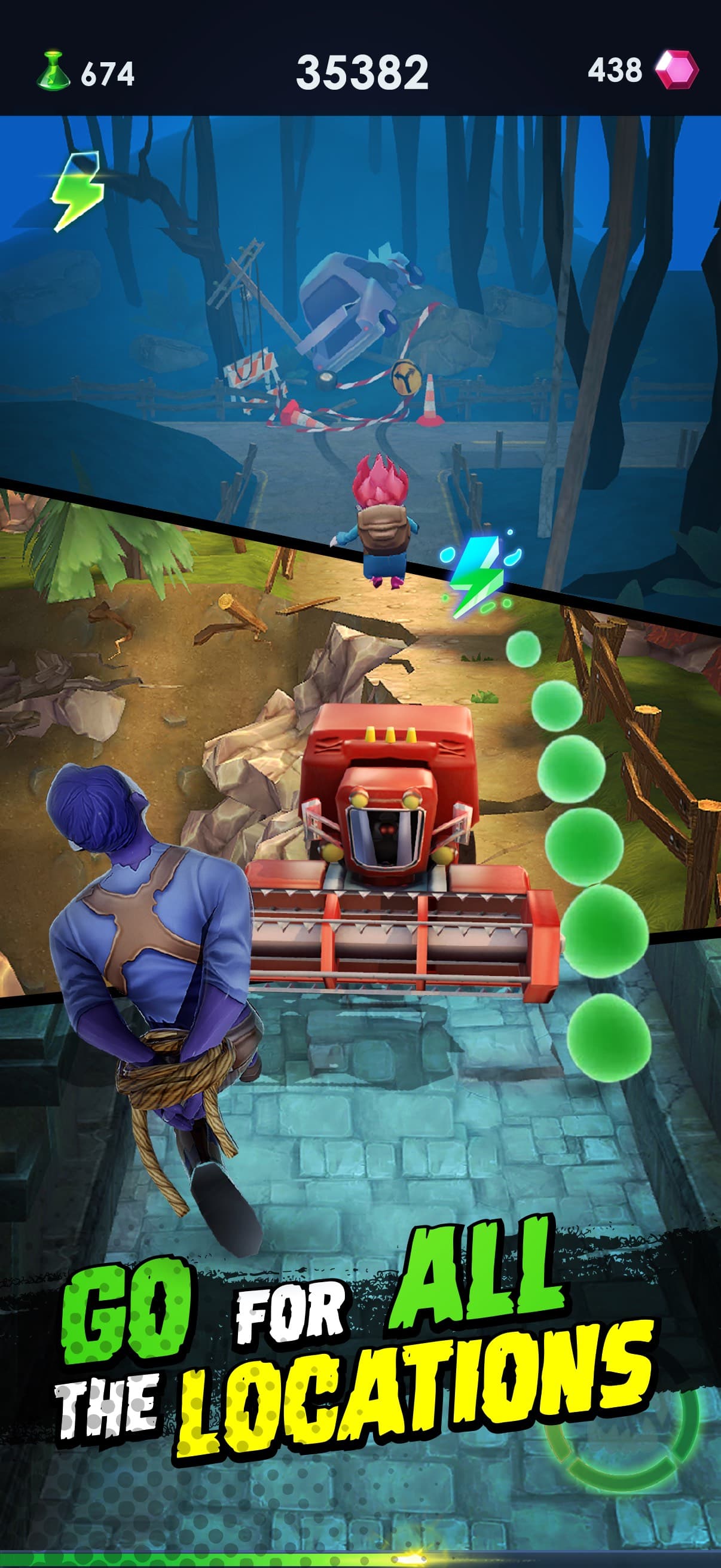 Zombie Run 2 Fast Endless Rush screenshot 3 - screenshot